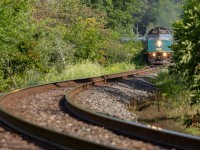 Moving at a nice clip through the twists and constant turns of the Bala Sub. I often wonder if the surveyor was constantly drunk, and weaving through the woods. 