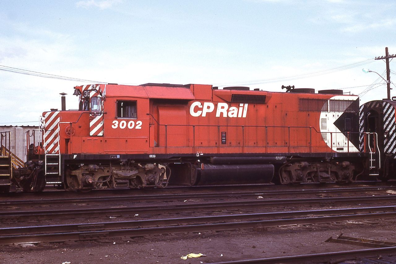 Almost 53 years ago I had a guided tour of CP's Weston Shops in Winnipeg, MB where I photographed a relatively new GP38AC #3002.  Fast forward to last month, July 2025, and I caught the same unit still earning money for its new owner CPKC at Hankinson, ND.  The unit was still close to my original photo location being only a couple hundred miles south of Winnipeg.  No photo as it was in the USA, but here is what she looked like all those years ago.  One can only guess how many locations and miles the unit has logged in those 50+ years.