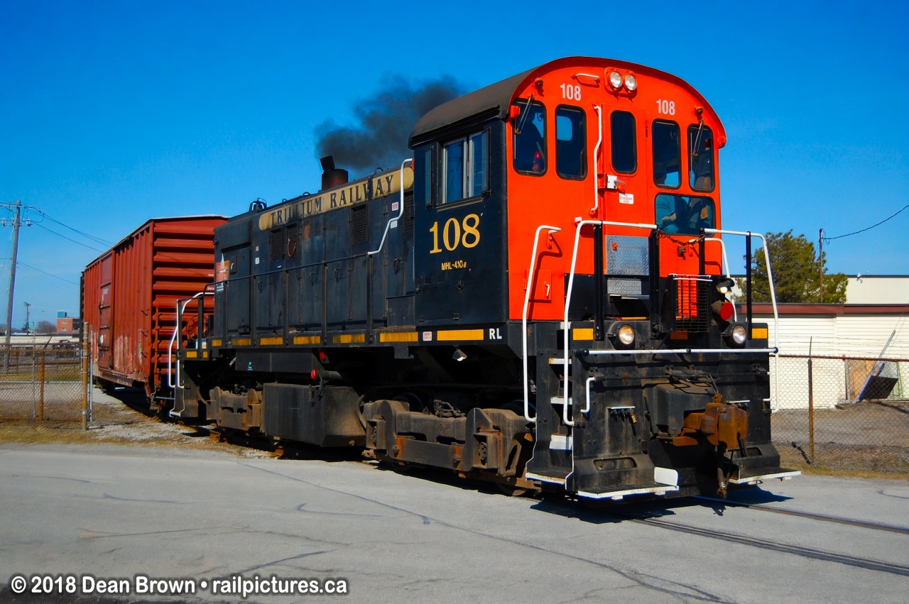TRRY S-13u 108 works at the warehouses in the north end.