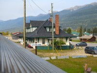 <Lookin' good after all these years </b> <br>
CN's beautiful station at McBride, BC has been well taken care of over the decades and is looking great! <br>
Constructed in 1919 by the Grand Trunk Pacific Railway (GTPR), it is now a designated historical railway station. <br>
Additional information on this classic station can be viewed at <b> constructed in 1919 by the Grand Trunk Pacific Railway (GTPR) </b>