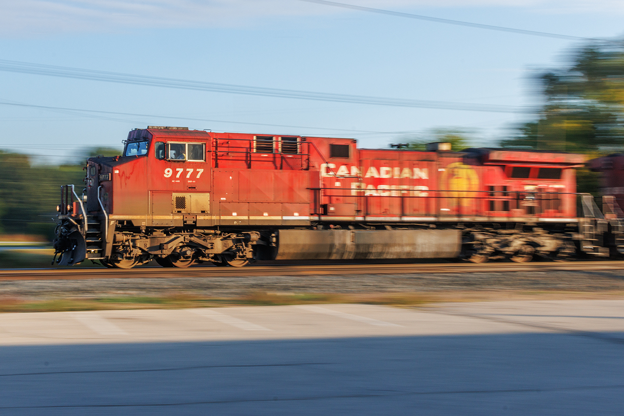 After several weeks of track work and tie replacement, speed restrictions east of Cambridge are gone.