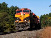 After sitting, not so patiently for an hour waiting for a foreman to clear, 137 storms into Galt hoping for a quick (it would be a miracle) lift and setoff at Wolverton, before getting home to London, and the train eventually to Chicago. 1/30th to try and make it interesting, and practice for the coming fall colours.