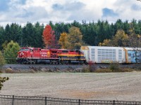 GP40 2857 didn't stick around for long. I had figured it got thrown on 2-230 because nothing else was available. Back to the US it goes.....