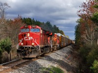 West of Milton, the Galt Sub is a sea of rollercoasters all the way to Ayr. This hill is enough to rate the heavier 136 lb rail that appears in only a few steep spots on the subdivision.