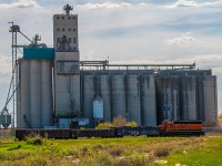One of the very few jobs BNSF has in Winnipeg. Switching out a few car at Cowin Steel in the west end of town