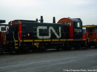 CN SW1200RS 7308 at Merritton
