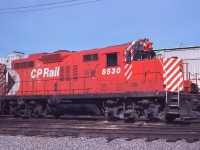 CP 8530 awaits its next assignment at Agincourt Yard on June 21, 1975. Thanks to Ken Perry's great shot of the 8635 got me to dig this one out.