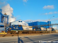 is Hamilton back in vogue? Hopefully the Hamilton goons are still watching. Rail America purchased Raillink Canada in 1999 - but it's 2010 and even then getting three RLK painted locomotives was not exactly easy. I had seen this a few years earlier on <a href=http://www.railpictures.ca/?attachment_id=42988 target=_blank>a GEXR plow run</a> but to be honest I may have only seen three RLK units together three times between both railways. Back in this era I just had my 2'nd kid and any train photography was on the way to or from a family gathering in either Hamilton or Sarnia area - the babies had to see their parents, grandparents, and great grandparents. 18 years later I'm still doing this stuff (especially the grandparents while we still can) but the kids are much bigger and I have a lot more free time :) Visit what you love while you still can - trains or otherwise, just don't forget to spread it around!
