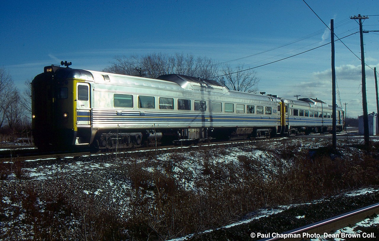 VIA RDC-1 6126 seen at Clifton.