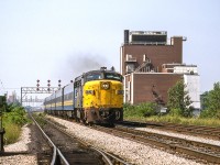 VIA 6778 is in Toronto in August 1985.