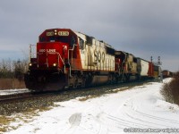 CP 255 with SOO SD60 6036 and SOO SD60 6032.