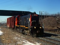 TRRY S-13u 110 on the south track of the CN Grimsby Sub.