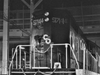 <br>
<br>
    …..distant hum of fluorescent lights….
<br>
<br>
  ….. photographers' footsteps....
 <br>
<br>
  …. winding click of a Nikons' slow shutter...
<br>
<br>
    ….gentle hiss from a compressed air tank valve …
 <br>
<br>
   …. fan's delight, EMD  1952  built  GP7  C&O #5744 
<br>
<br>
    ... at the Pere Marquette Railway built roundhouse,
<br>
<br>
…. and a Merry Christmas to all.... 
<br>
<br>
…..and to all, a better 2026 New Year ! 
<br>
<br>

   …..Railway City, St. Thomas, Ontario, January 17, 1981 Kodachrome by S.Danko
<br>
<br>
… More:
<br>
<br>
 <a href="http://www.railpictures.ca/?attachment_id=  47467">  #5781  </a>
<br>
<br>
 <a href="http://www.railpictures.ca/?attachment_id=  50641">  #5735  </a>
<br>
<br>
sdfourty
