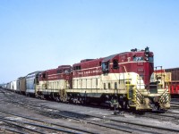 Peter Jobe photographed TH&B 77 on the "East Local" in Hamilton, Ontario on May 5, 1980.
