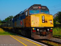 VIA 98 had mechanical issues with the AMTK P42DC 45 and wasn't able to operate. VIA F40PH-2 6407 was added to the point to lead for Toronto that evening.