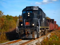 TRRY RS18u 1859 heading Southbound on the Canal Spur to Feeder.
