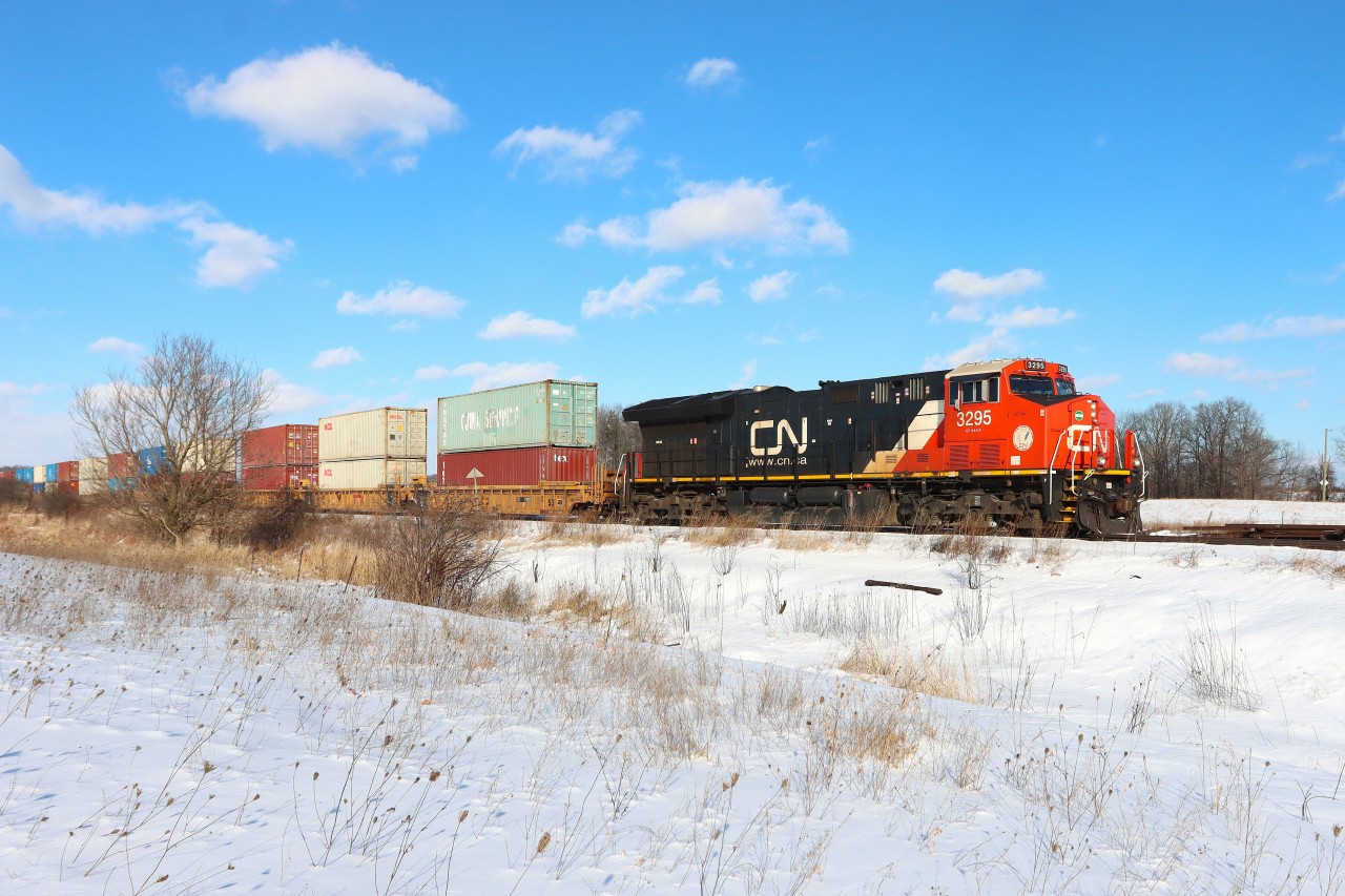 Q187 operating DP 1-1-0 on a sunny but cold and windy afternoon.