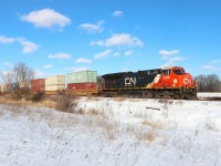 Q187 operating DP 1-1-0 on a sunny but cold and windy afternoon. 