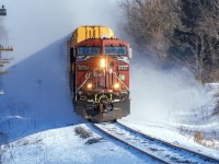 I'll let the snow define the speed.