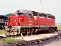 This was a bit of a depressing trip, but one I was determined to make. If I was only able to make it a few years earlier I would have been able to catch active six axle Alco’s. Unfortunately Sydney’s era of being an industrial strong hold was over. The railroad here was barely hanging on to life as well. Today the rails are long out of service with no remaining motive power on this end of the CBNS. While nothing was moving this day we were rewarded with a large variety of motive power to photograph. The big and small Alco’s were still on the property but out of service and in poor picked over shape, most would be gone in the next couple of years. A variety of EMD’s were here as well, from GP7’s and GP9’s to a very familiar GP40 far from home. GEXR 4022 originally started life on the N&W roster. During its GEXR years it passed my view finder many times, but this would be our final encounter. It would survive on the CBNS for a few more years before finally leaving and from the reports I got it eventually was rebuilt into a Genset.  Of note this day GEXR GP7 700 was also here  in the yard. I don’t believe it survived very long here. 