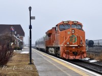 Thanks to a timely heads up, I was able to catch CN Train L325 with CN 3023(EJE Heritage Unit) pulling a couple of Siemens coach cars(SIIX74011, SIIX 73006) seen here waiting for a light over to Port Huron, MI. Apparently these cars were in Ottawa cold cold weather testing. Can anyone confirm??