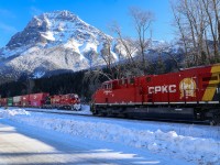 The new norm.  CPKC 112 meets 113 at Field, with both trains featuring all new CPKC power.  
 