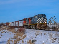 BCOL 4653 leads A 41851 02 down the old NAR mainline at Alcomdale. 