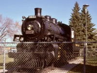 A first visit for me to Lethbridge, on Thursday 1974-10-03, when CP Lethbridge was still downtown at 1 Avenue South and 8th Street south, revealed a well-maintained display of CP 3651 at the depot.  It is still standing there today, while the depot is now the Lethbridge Community Health centre, and CP Lethbridge is eight miles northwest at Kipp Yard near old Coalhurst.
