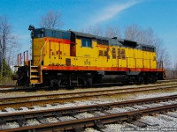 OSRX GP9 175 ON Display at Guelph Junction.