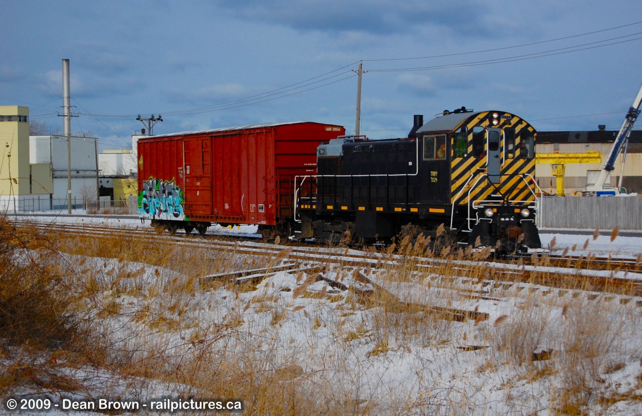 TRRY Alco S-2 7024 in St. Catharines.