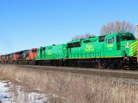 Shiny rebuilds NBSR 403 and MNR 4309 hitching a ride on M396.