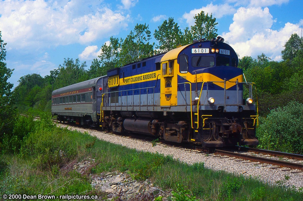 PCHR C-425 6101 heads Southbound with 1 car for an employee special event.