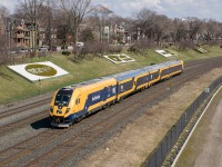 The ONR Siemens Test Train/Familiarity train rolls by Sunnyside on its way back to TMC.  This was a test train from North Bay which is to get crews familiar with their new trainsets and their route.