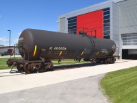 <b> Still earning its keep </b> <br>
IC 400006 built in July 1974 is now used a training tool at the CN Campus in Winnipeg (Transcona) MB. <br>
I snapped it on a beautiful afternoon 10 years ago on June 7, 2016 when I was working with CN at their Engineering Rail Yard located on the same property. <br>
This piece of rolling stock is an example of the real life, hands-on training aids made available to new and seasoned employees at the state-of-the-art training center. <br>
It's a wonderful training facility that I've had the pleasure of going through on several occasions. A far cry from what was available to CN employees back when I started in 1969.