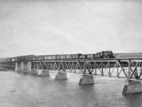 An old photograph that probably dates back to the early 1900s. This photo was on the back of a very old postcard, and is thought to be in Ontario somewhere. There was no additional information of the photo on the postcard. 