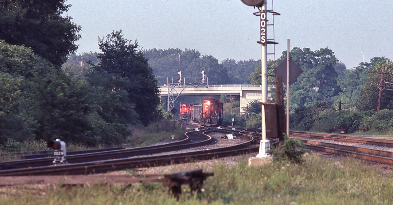 Geep's, C-424's, Tempo's.... 


Ground level at Bayview, September 2, 1979 Kodachrome by S.Danko