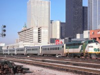 GO 907 is in Toronto on March 23, 1982.