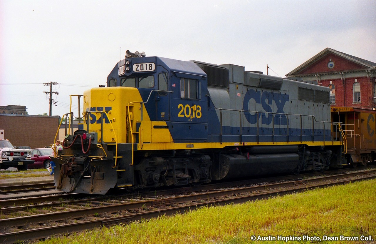 CSX GP38-2 2018 is on Display.
