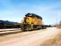B&O GP40 6633 hit something?