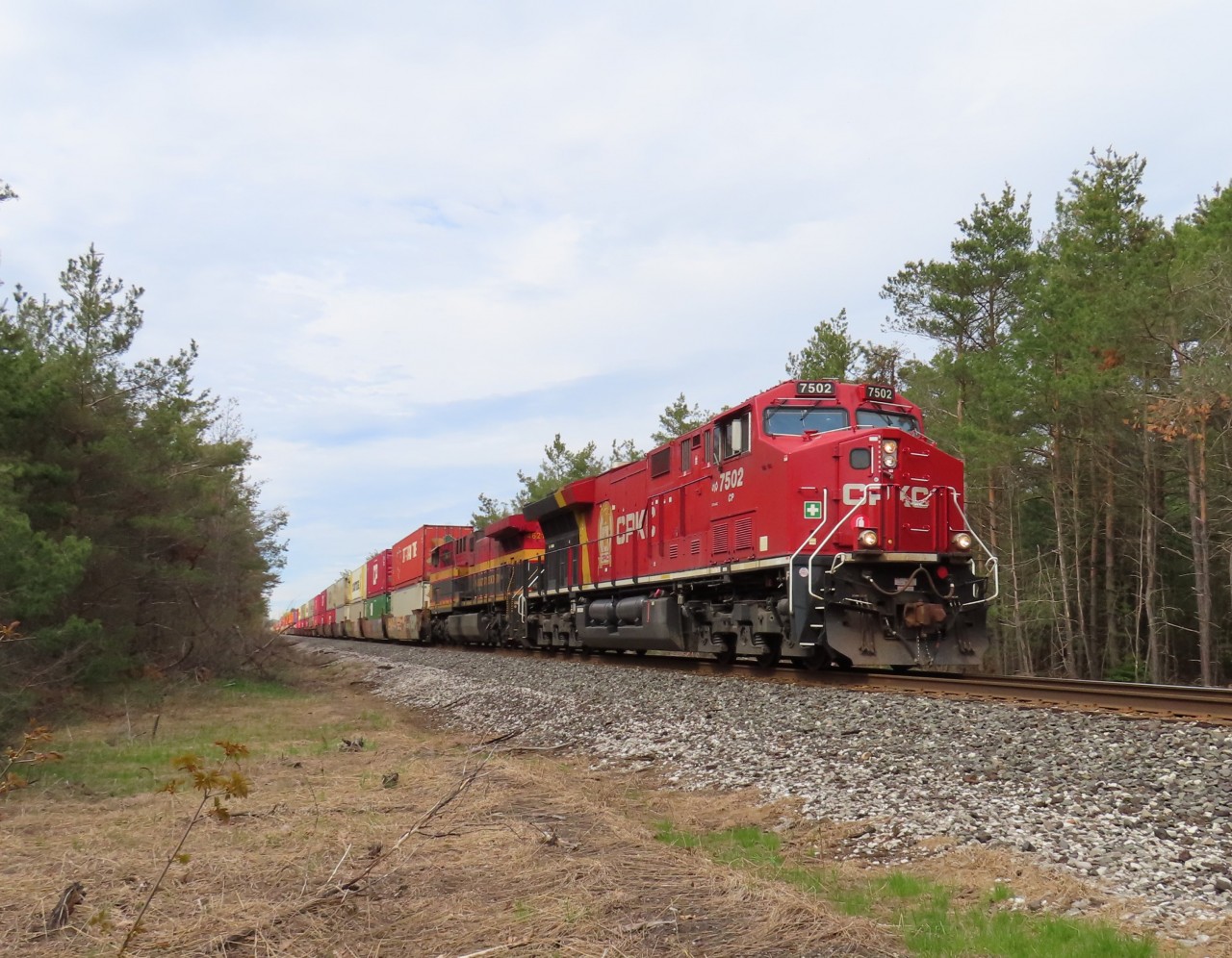 112 approaches the Highway 26 crossing.