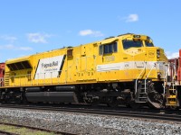 A westbound led by CN 2905, EMDX 7219, and GTW 5830 went in to emergency as it passed me at the east end of the station platform. The resulting brake squeal and smoke startled several VIA passengers waiting on the platform for VIA train 73 to arrive. Unfortunately for them, CN 580 was on the south track waiting for the westbound to pass before they could get back into the yard and get out of the way of VIA 73, so things got tied up for a bit. However, it was fortunate for me because I was able to get a good look at EMDX 7219 west of the station. The conductor walked along the first few cars with a brake hose and wrench in hand but soon returned, so I don't know what caused the emergency brake application but the issue was resolved fairly quickly and the train departed.  