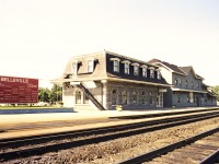 Here's a view of the Belleville CN station as it looked 50 years ago this week.