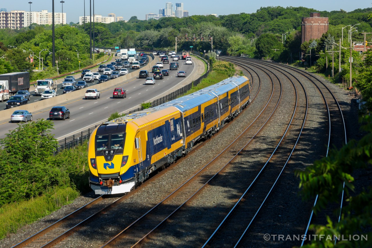Another round of 1000 Mile Testing/Familiarization Trip started for Ontario Northland’s brand new Northlander trainset #2, ONT 940-ONT 949 running as P30131 29 towards North Bay this morning. (2026/06/29)