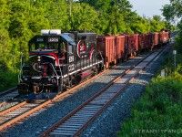Metrolinx’s work train contractor Cando Rail & Terminals ran its first ever transfer down the Oakville sub today with CCGX 4204 in the lead and CCGX 4203 as rear DP. This trip used to calculate total travel time between Obico yard to Mimico MOW yard for future scheduling purposes. (2026/06/27)