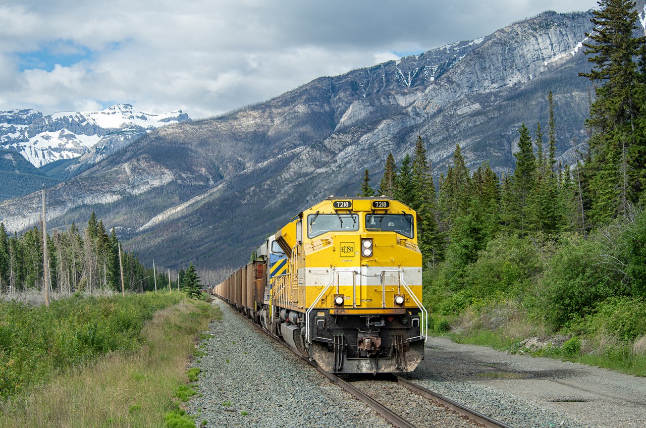 Originating on the CPKC at Coquitlam, BC, CN train S720 has a rare EMDX SD70ACe-T4 leading on CN's Edson Sub.