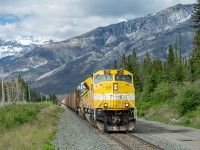 Originating on the CPKC at Coquitlam, BC, CN train S720 has a rare EMDX SD70ACe-T4 leading on CN's Edson Sub.