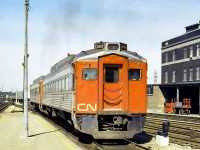 CN 6118 is at Toronto Union Station in Toronto in June 1972.