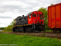 TRRY S-13u 110 was working at Eastchester Yard on May 21, 2008.