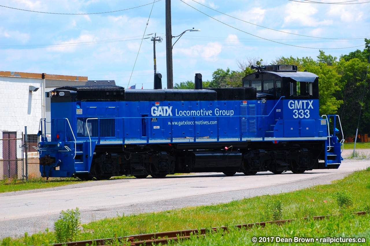 GMTX MP1500AC 333 is working at Eastchester Yard in St. Catharines