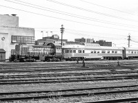 It is June 1972 in Toronto where CP 7020 is at work. The observation is CP Laurentian Park.
